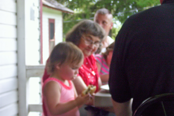 hanging out at cherry ridge campgroud