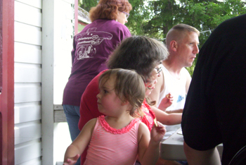 hanging out at cherry ridge campgroud