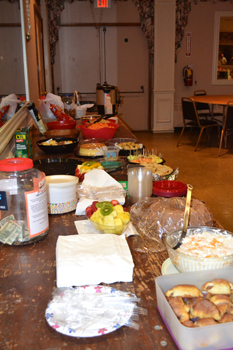 10th Aniversary food