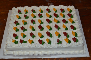 10th Aniversary cake